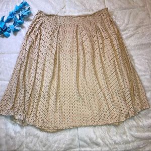 Nine West Jeans Faux Suede Skirt Size 12